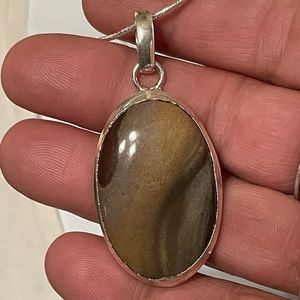 Wood jasper gemstone